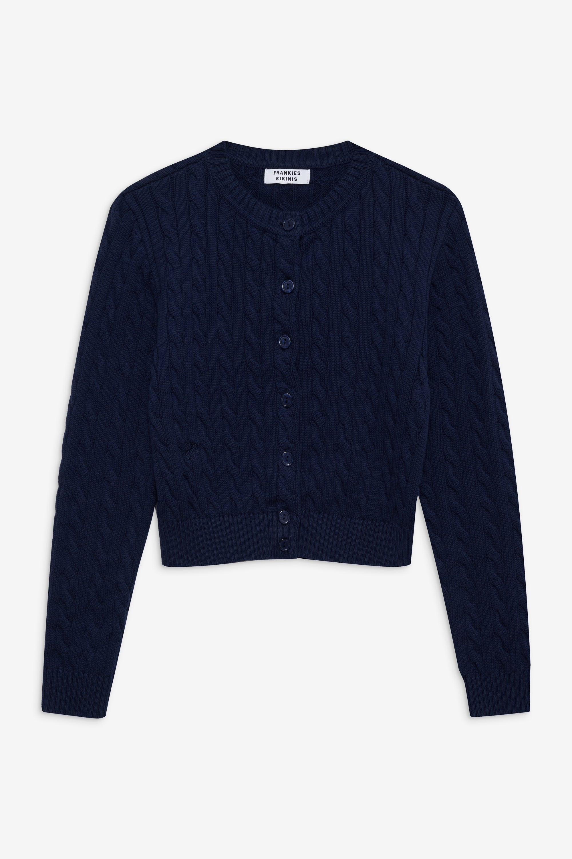 Dudley Cable Knit Cardigan - Starlight