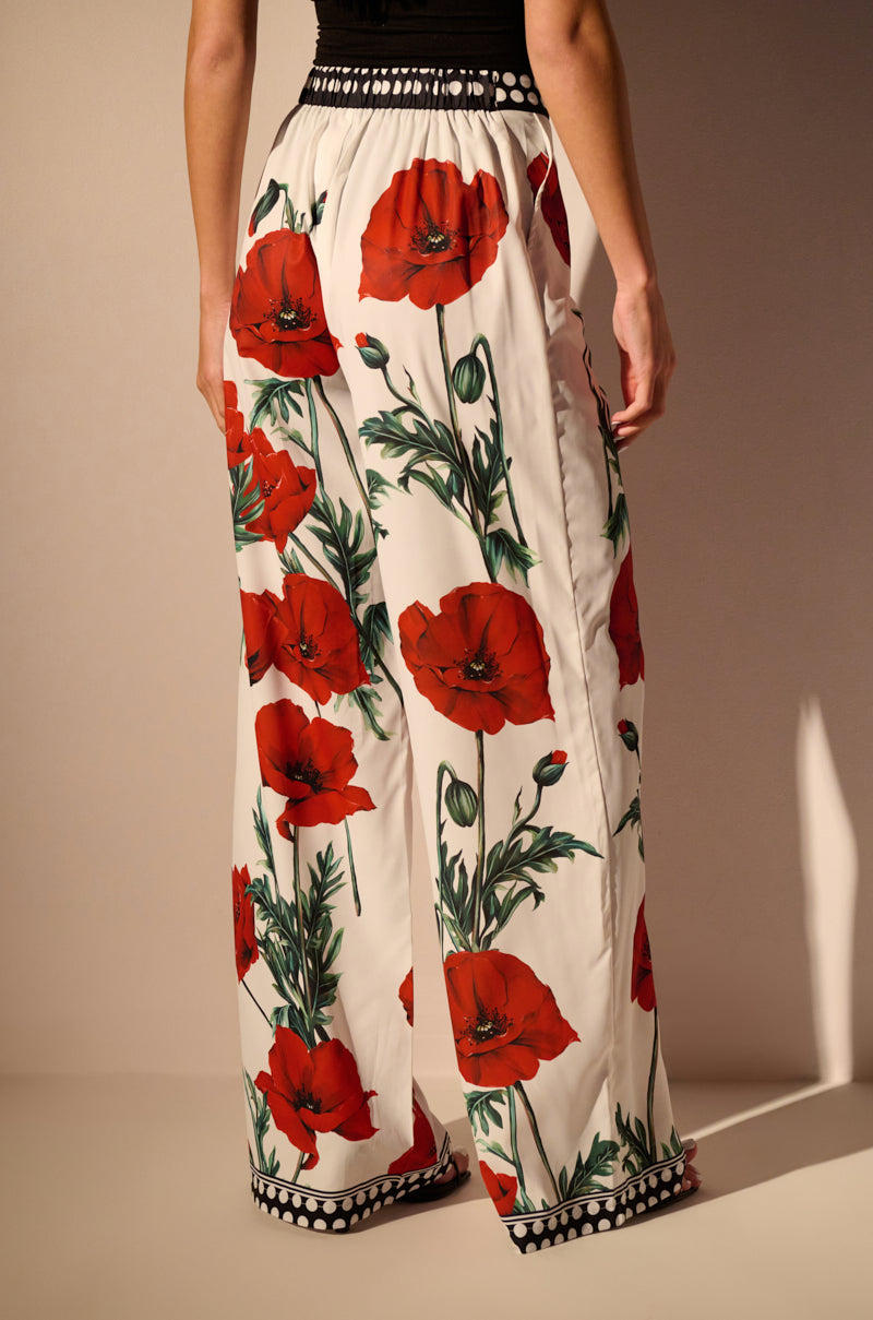 BELLADONNA PRINT PALAZZO PANTS