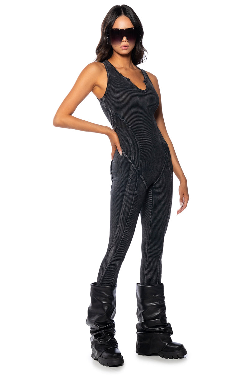 MONTE MINERAL WASH JUMPSUIT