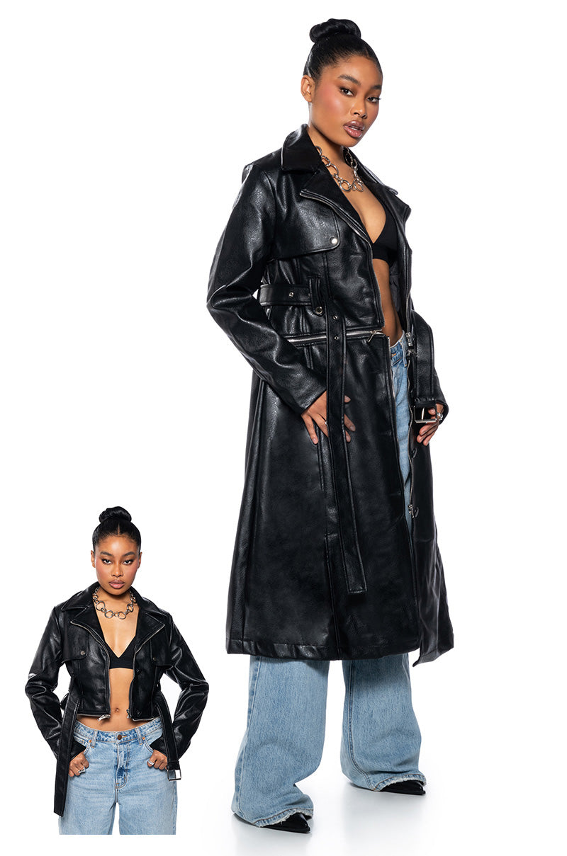 BUTTERCUP TWO WAY TRENCH MOTO