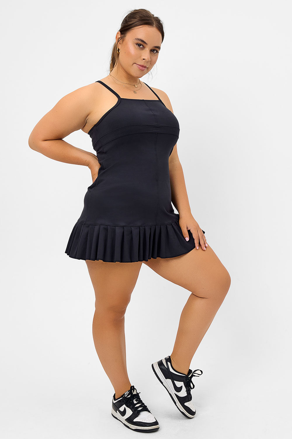 Swift Tennis Dress - Black