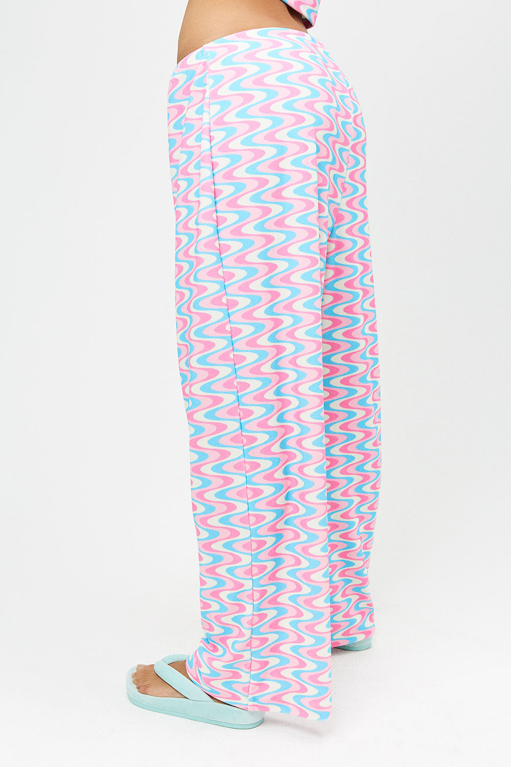 Michelle Low Rise Wide Leg Pants - Sister Swirl