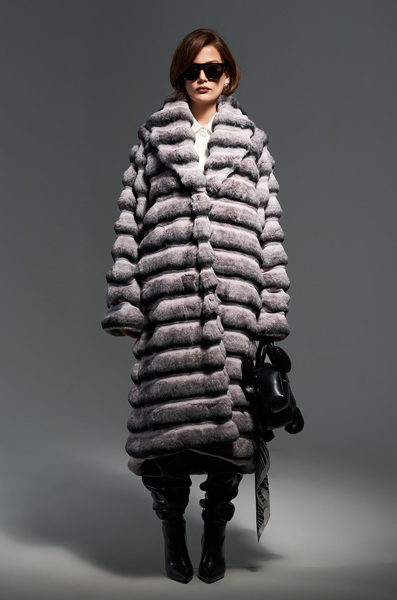 LINCOLN PARK FAUX FUR COAT