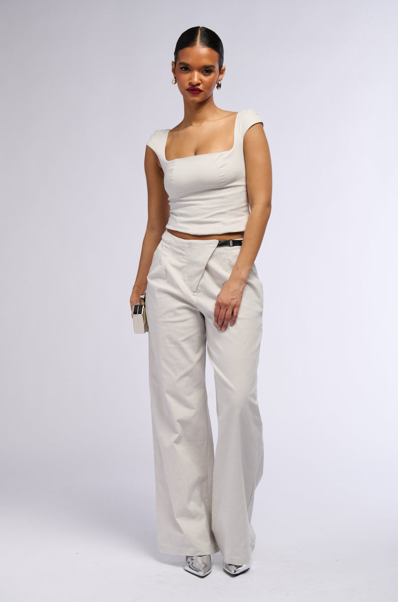 SELENA WIDE LEG TROUSER