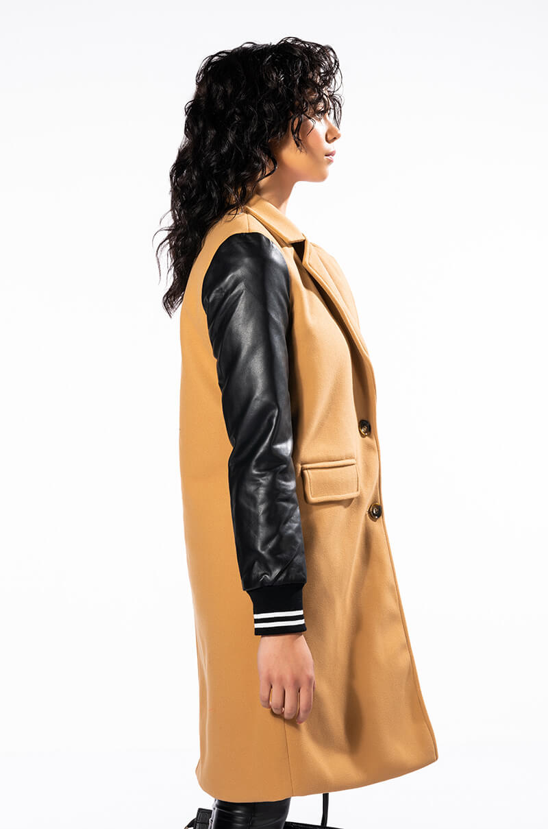 BRENTWOOD VARSITY TRENCH JACKET