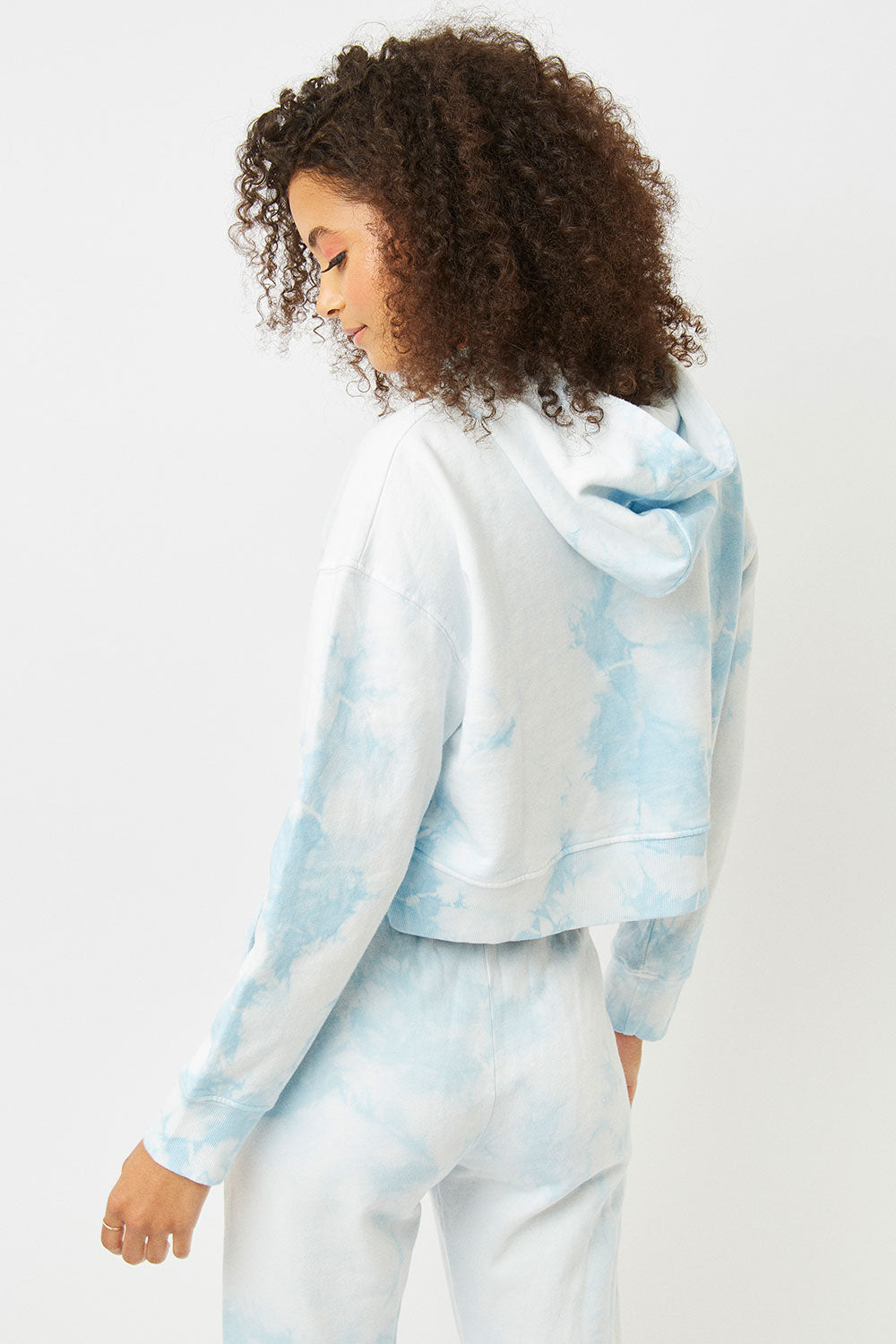 Burl Sweatshirt - Baby Blue Tie Dye