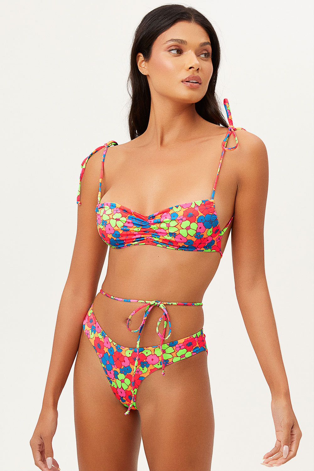 Foxy Cheeky Bikini Bottom - Groovy