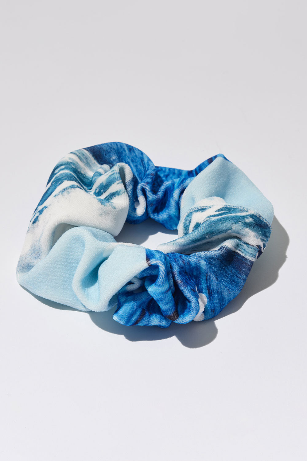 Katy Terry Scrunchie - Blue Tides