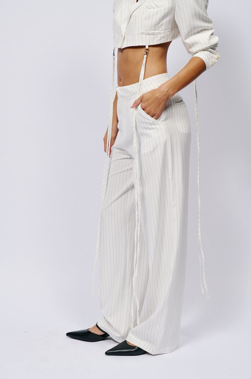 OVER THE TOP TROUSER IN WHITE