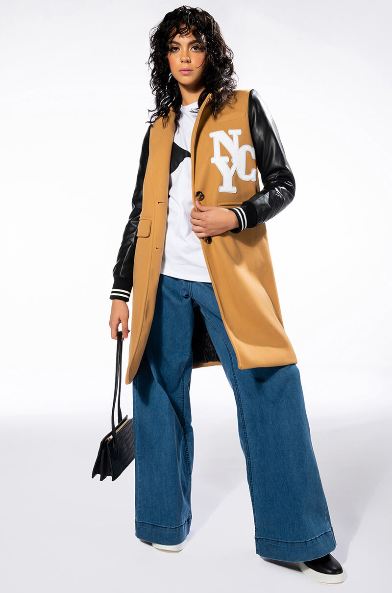 BRENTWOOD VARSITY TRENCH JACKET