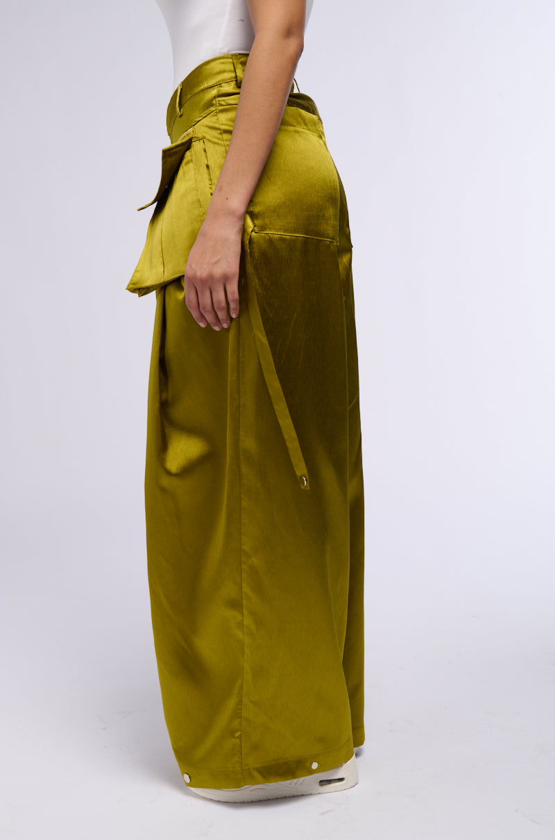 A MOMENT APART WIDE LEG TROUSER WITH POCKETS