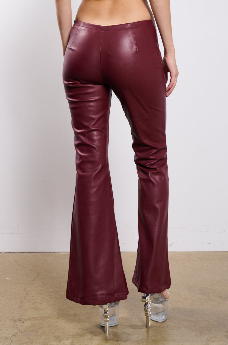 SOMETHING ABOUT YOU FAUX LEATHER PANT