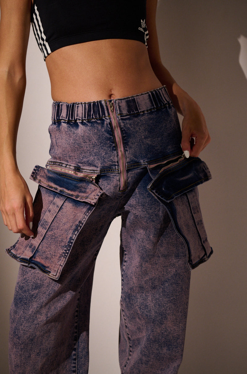 JUST WANNA ROCK CARGO JEAN