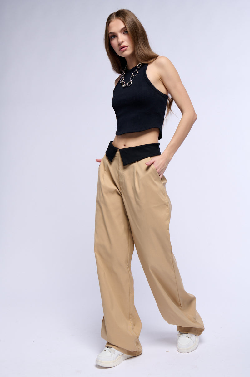 UNDERGROUND WIDE LEG TROUSER