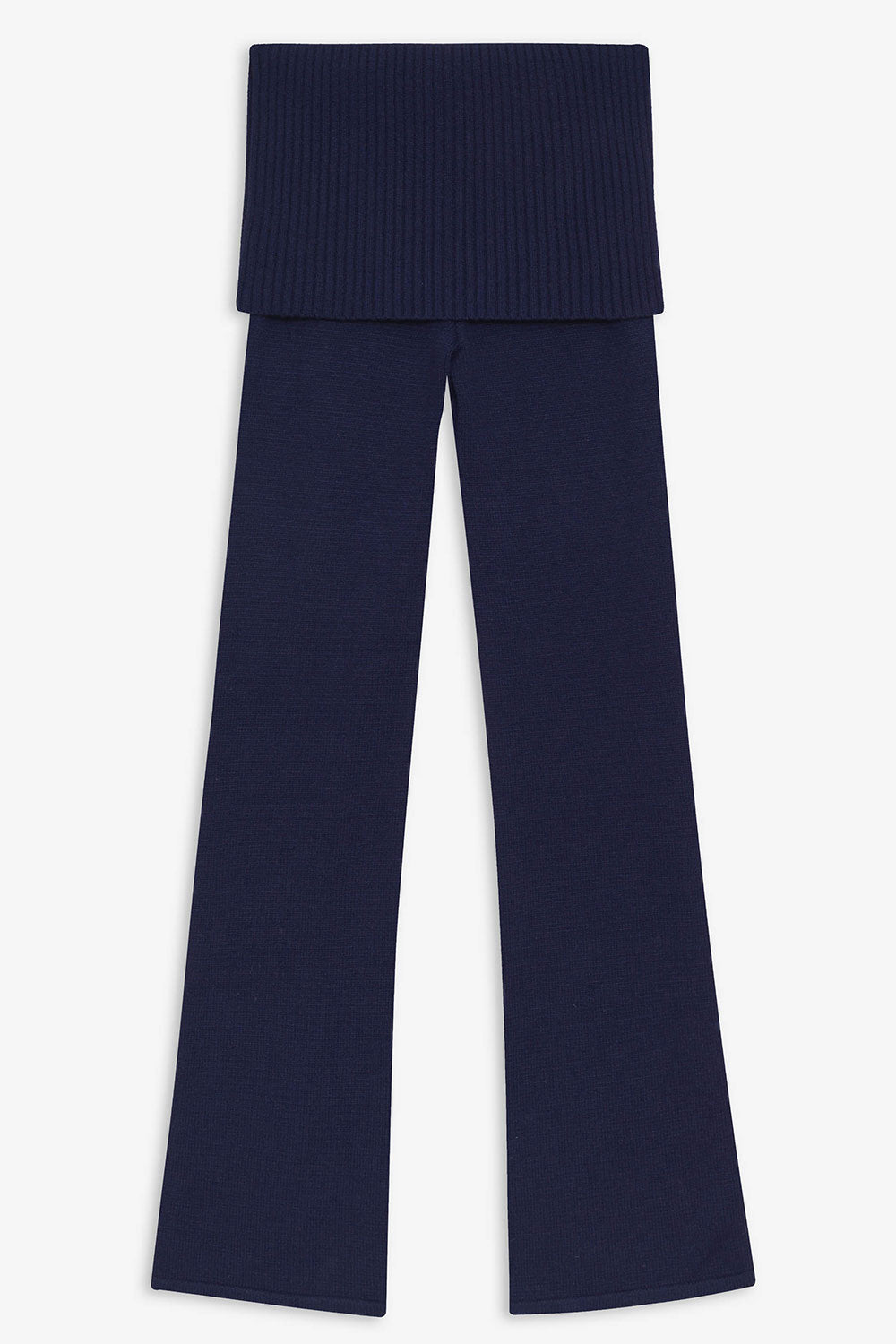 Mason Cloud Knit Flare Pant - Luna Blue