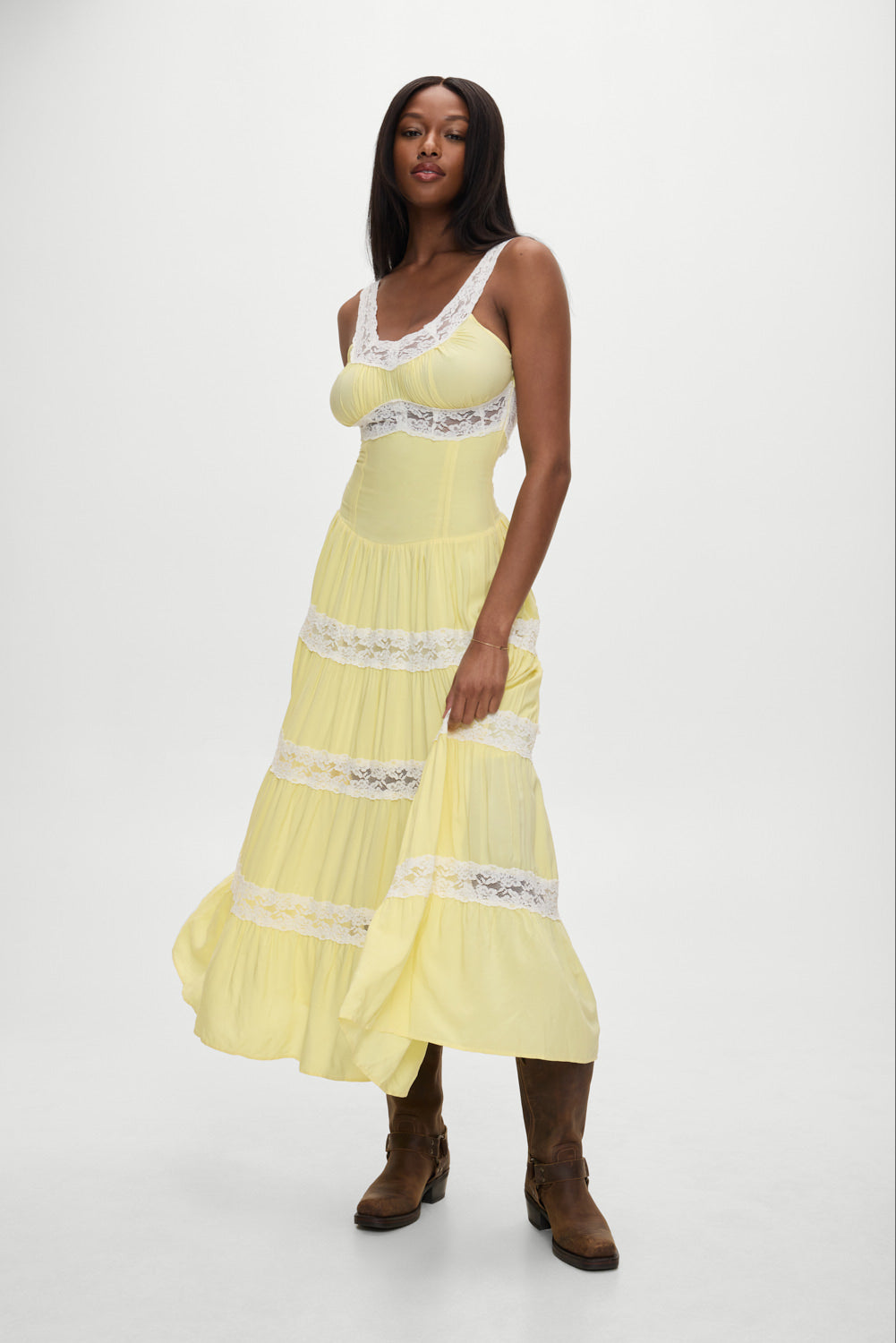 Dakota Maxi Dress - Sunflower