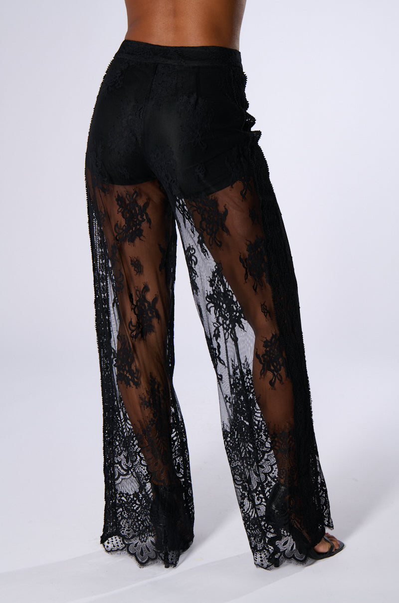 MISS ME YET LACE TROUSER