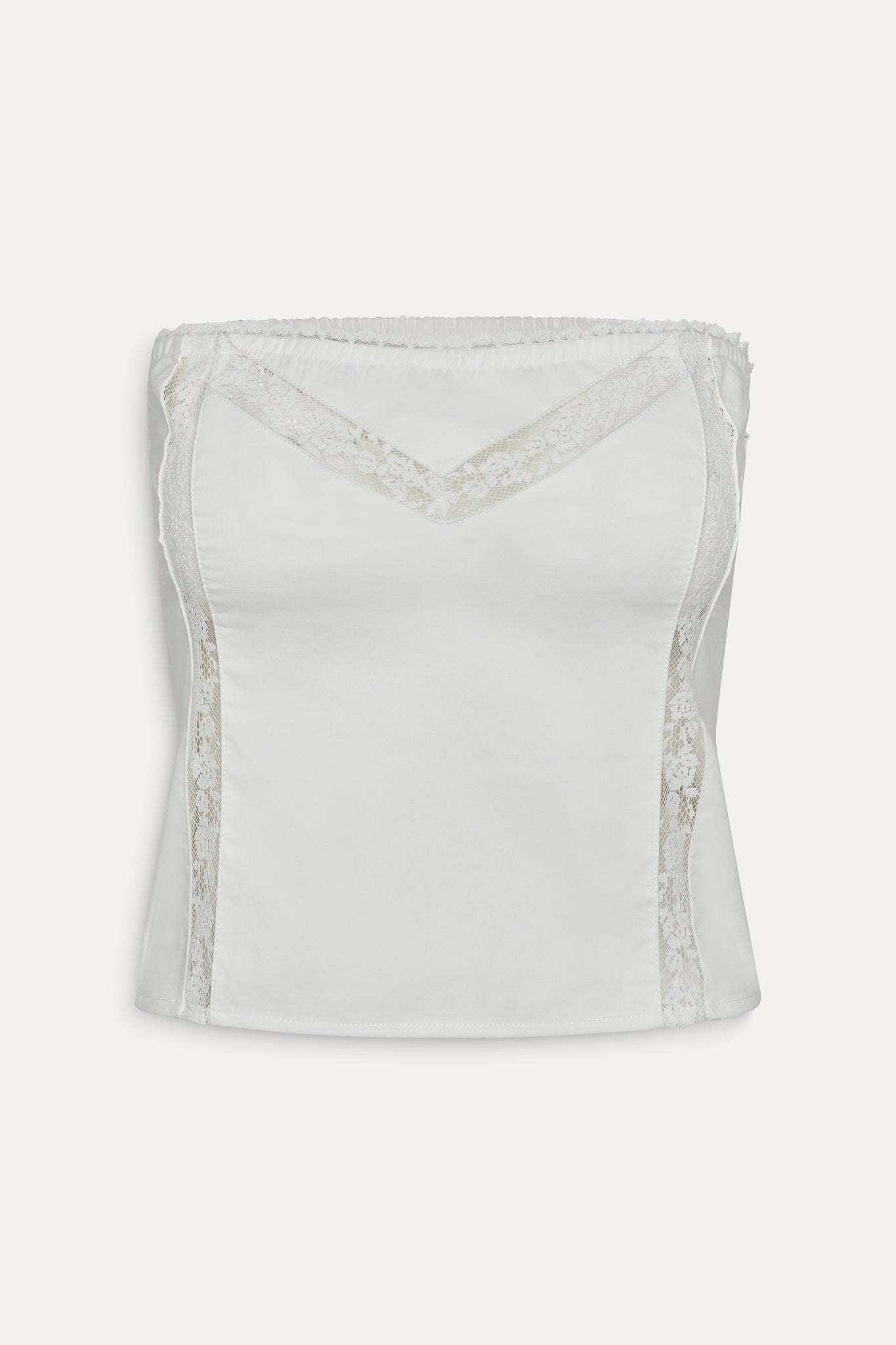 Mariam Tube Top - White