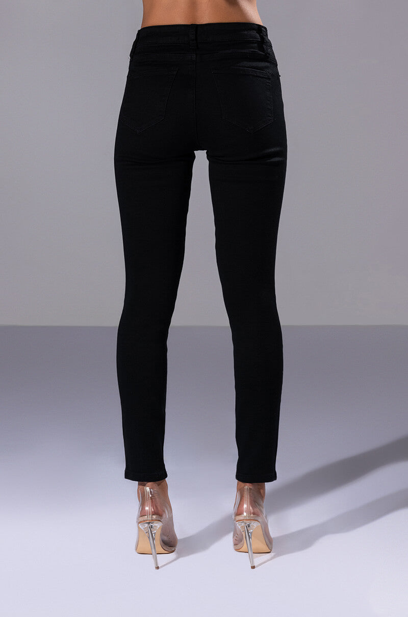 FLEX FIT EXTREME STRETCH HIGH WAISTED SKINNY JEANS