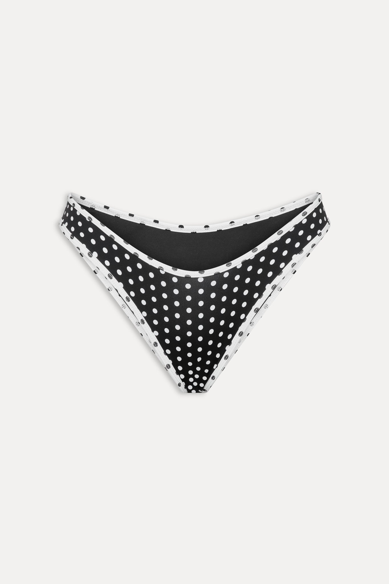 Catalina Full Coverage Bikini Bottom - Classic Polka Dot