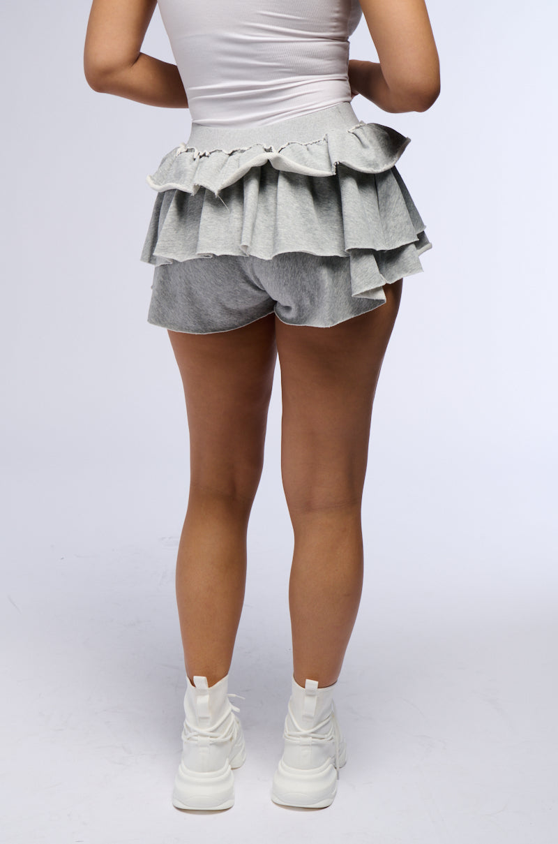 ON THE MOVE RUFFLE SKORT