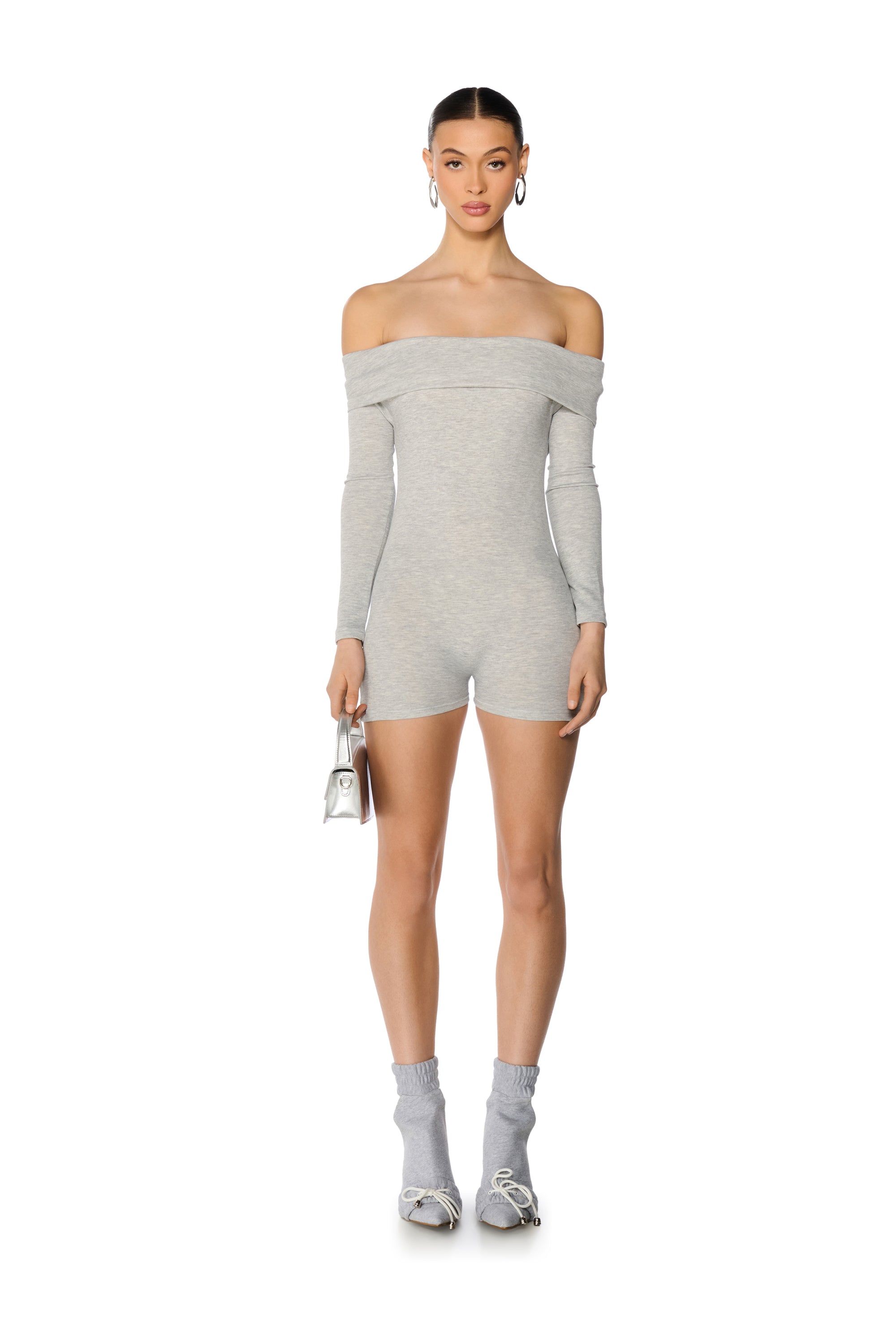 COMFY COZY KNIT ROMPER