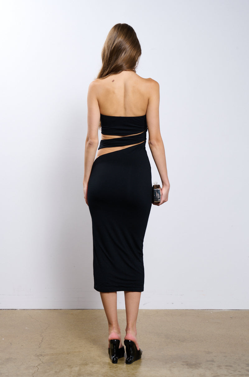 ALAIA KNIT MIDI DRESS