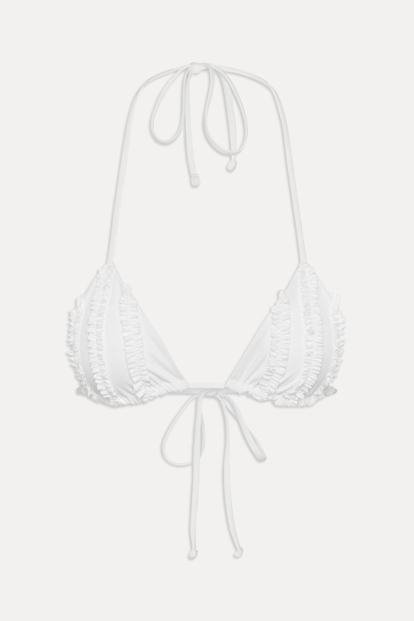 Nick Skimpy Triangle Bikini Top - Optic White