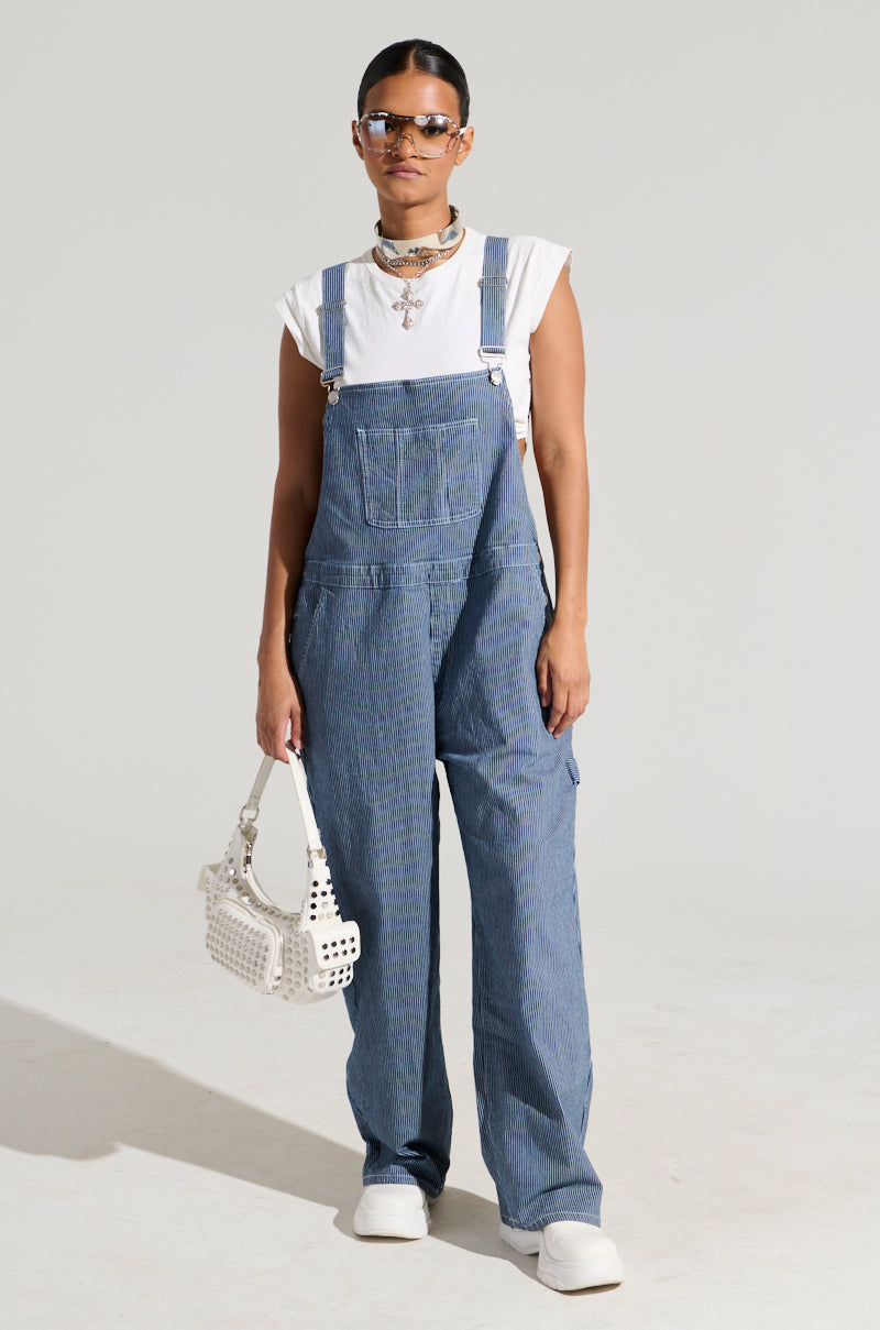 WALKING ON SUNSHINE DENIM JUMPSUIT