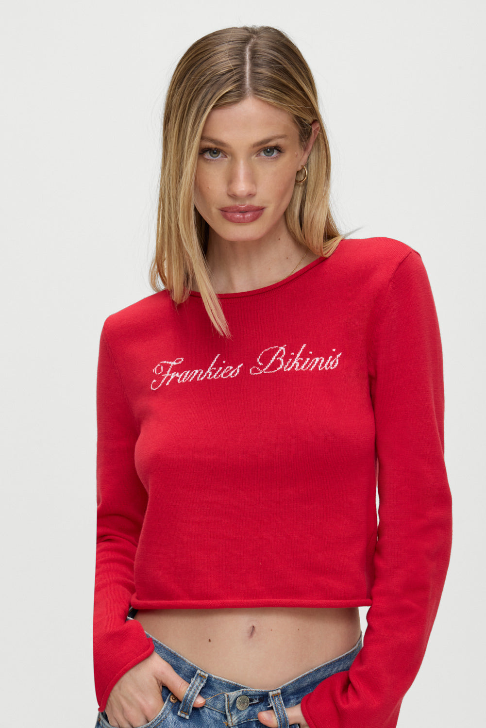 Kennedy Cotton Knit Sweater - Heartstrings