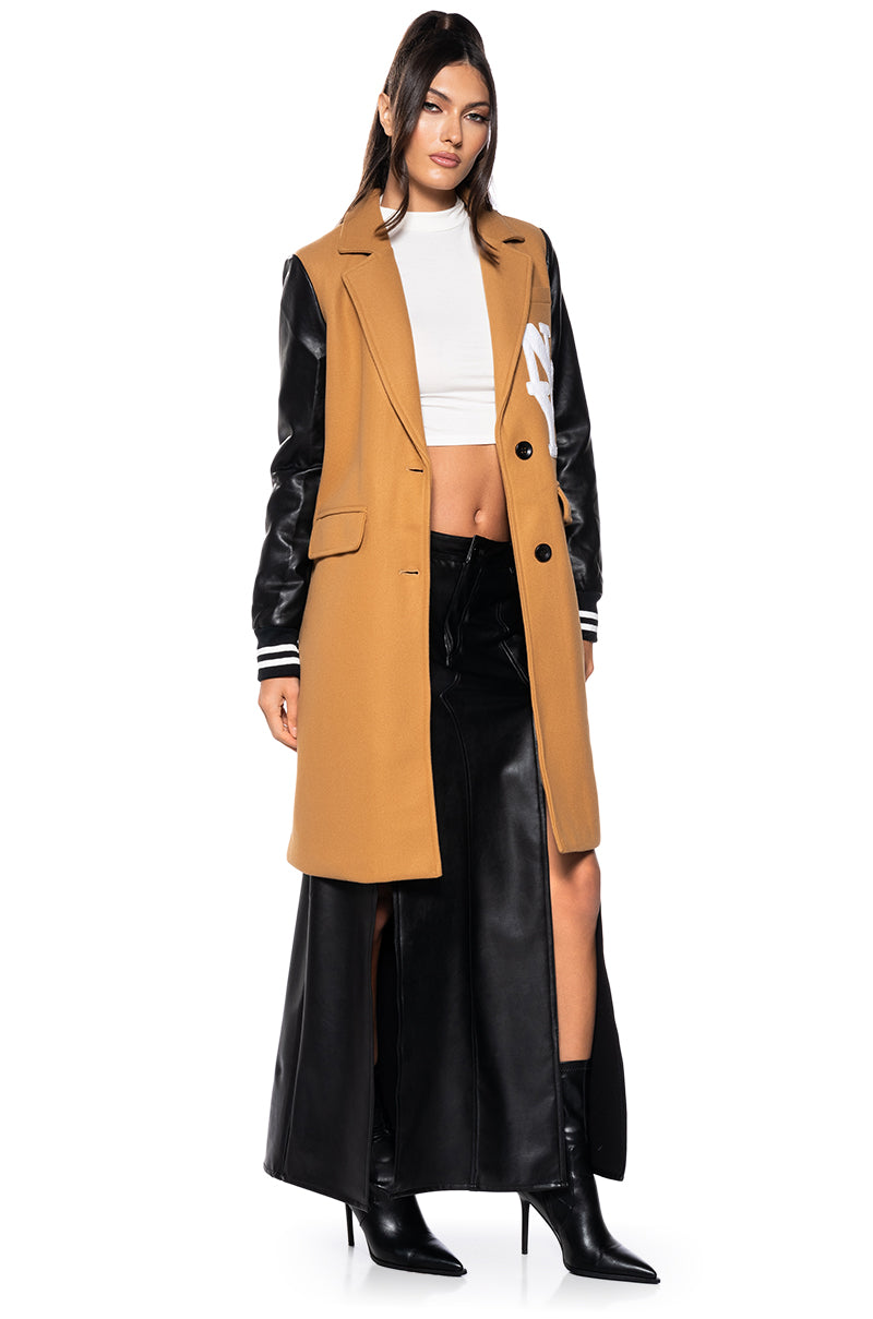 BRENTWOOD VARSITY TRENCH JACKET