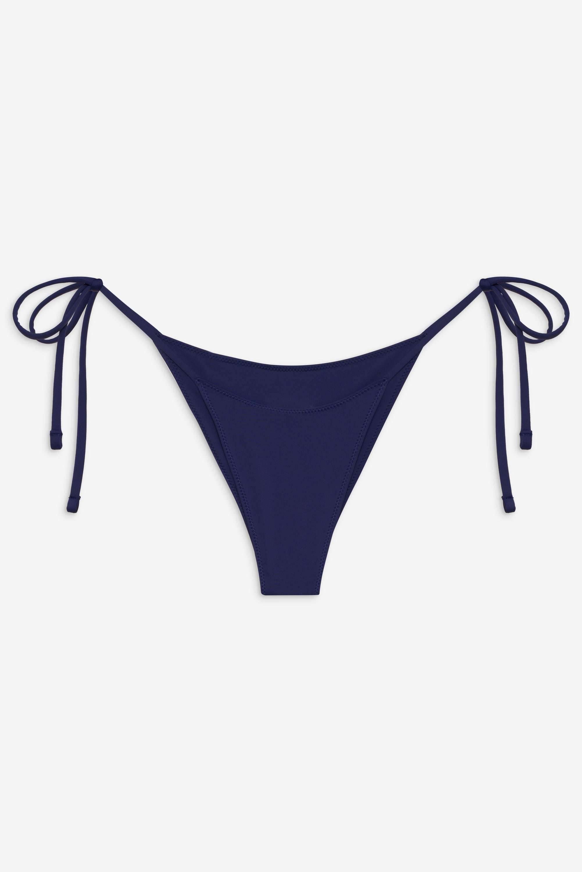 Mackenzie Cheeky String Bikini Bottom - Midnight Dip