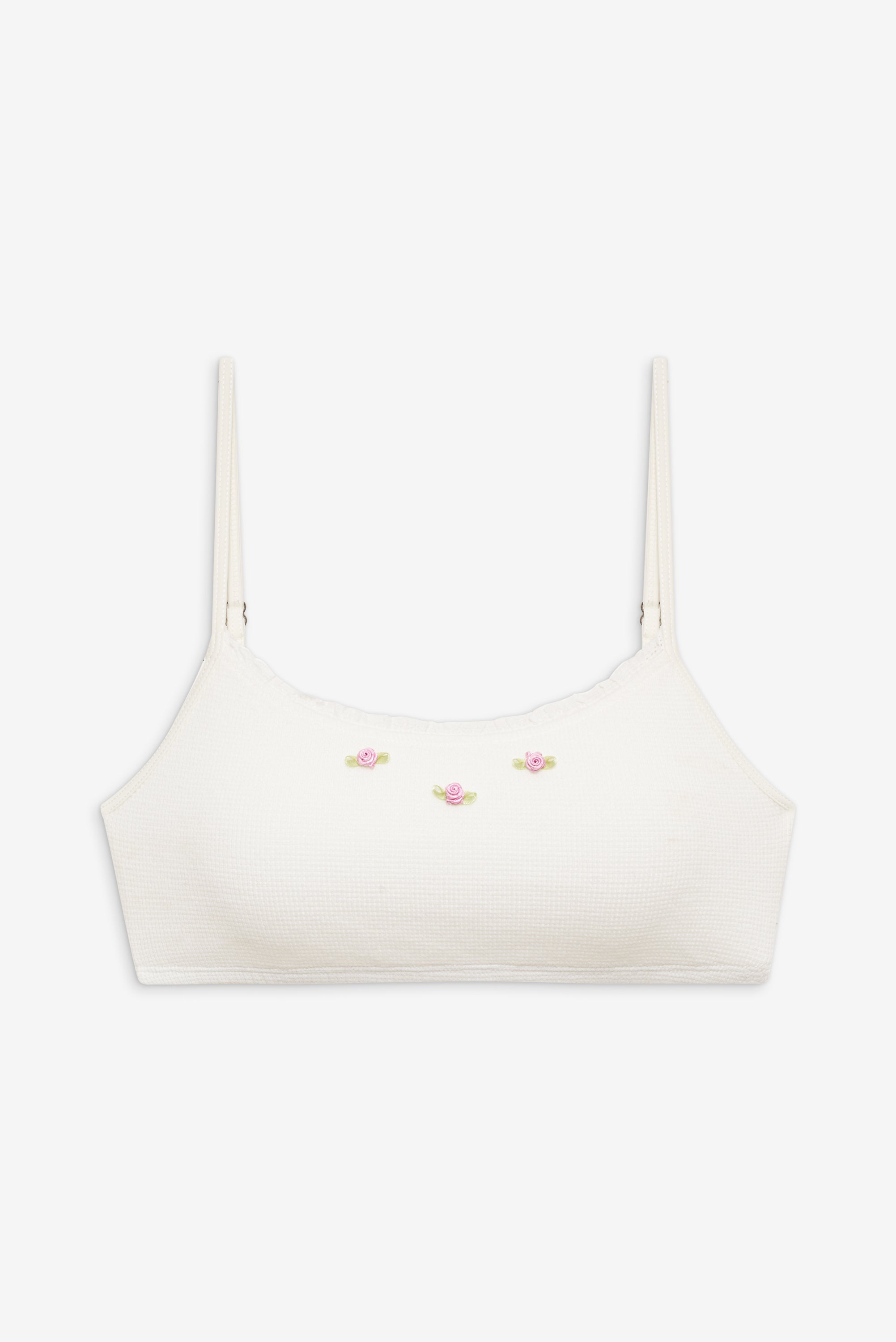 Bay View Bikini Top - White