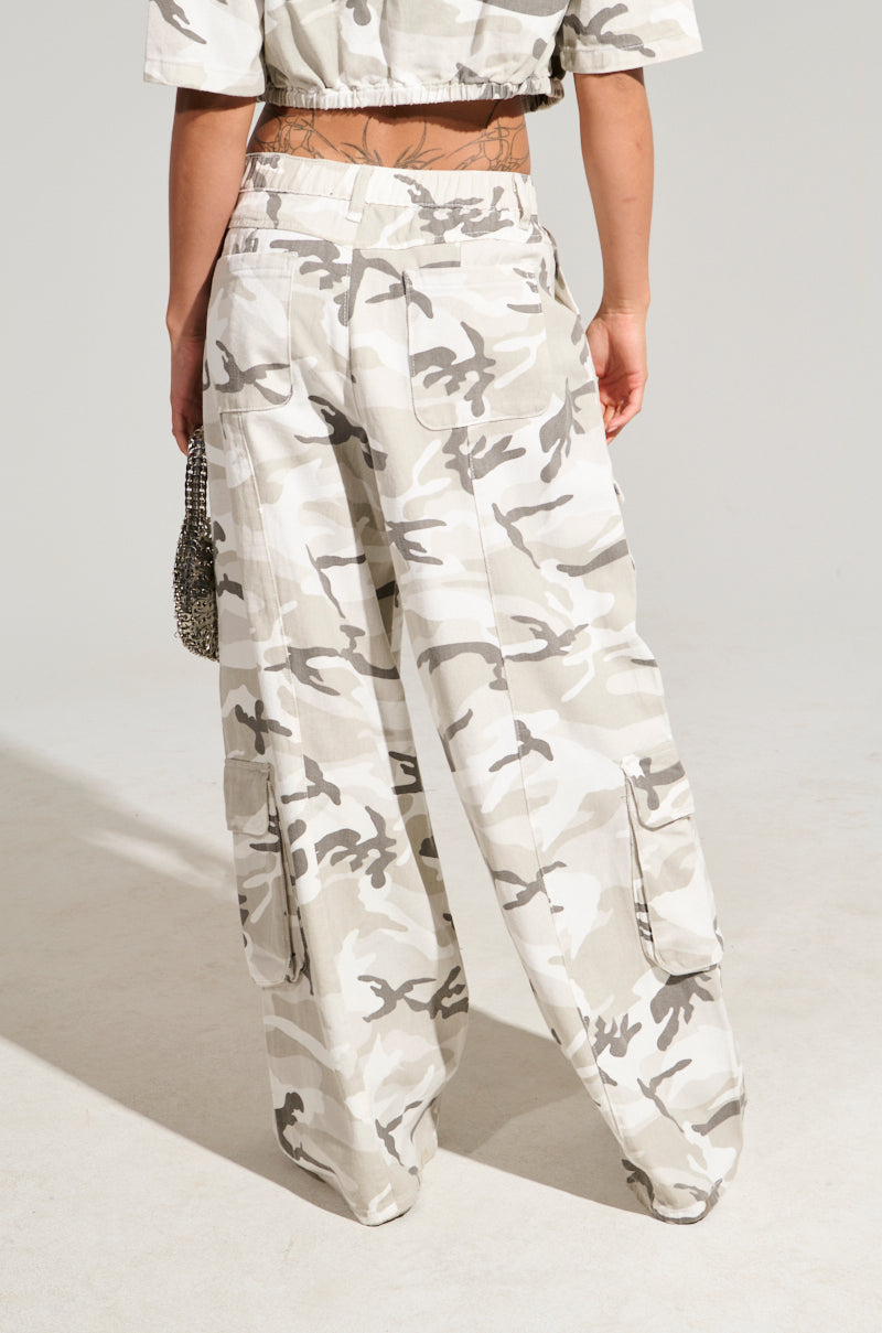 YOUR UP NEXT CAMO CARGO PANT