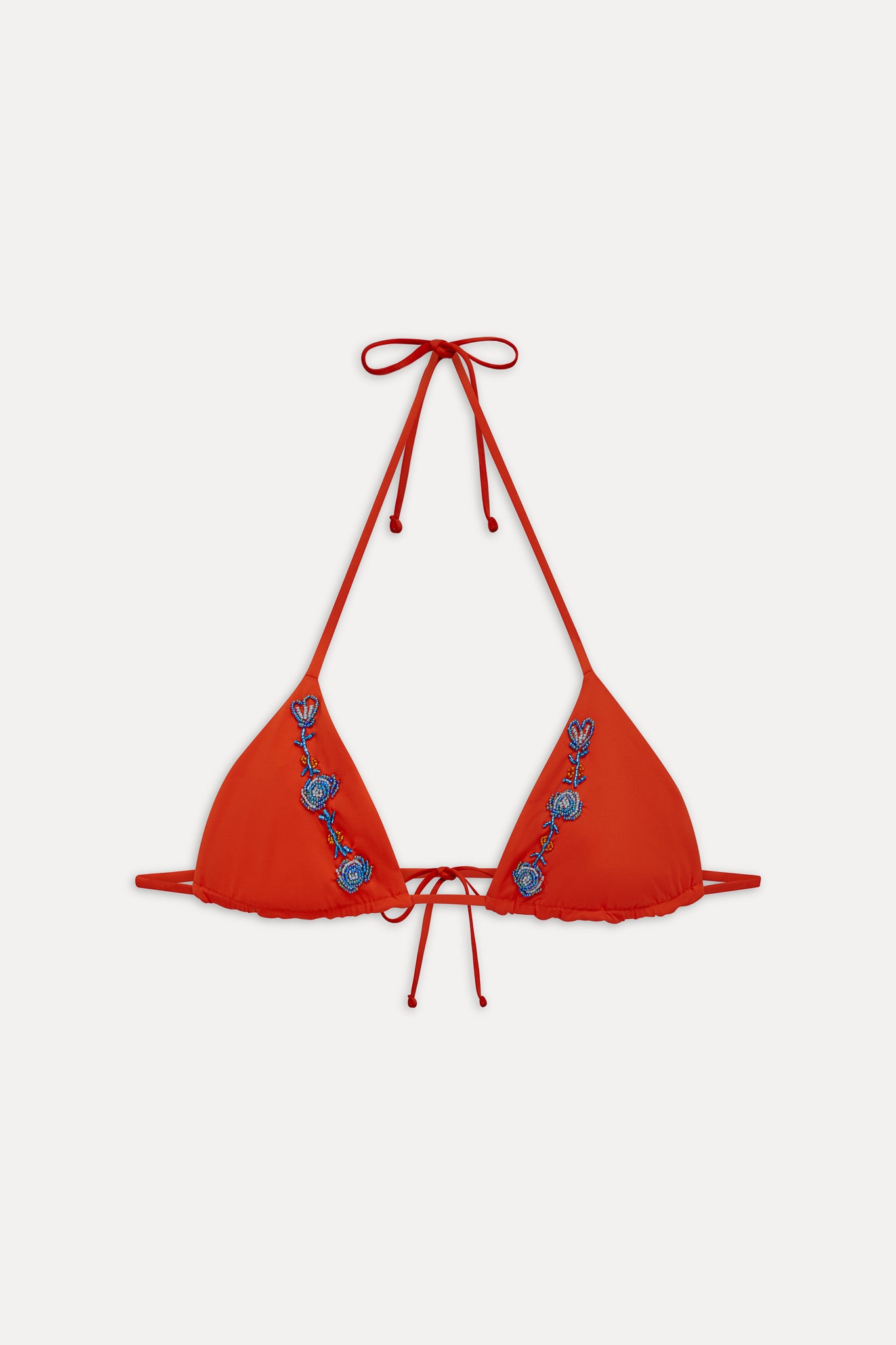 Nick Skimpy Triangle Bikini Top - Market Rose