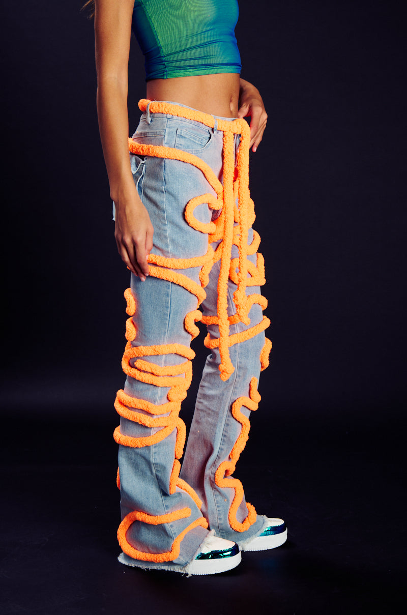 COOLEST ON THE BLOCK DENIM PANT