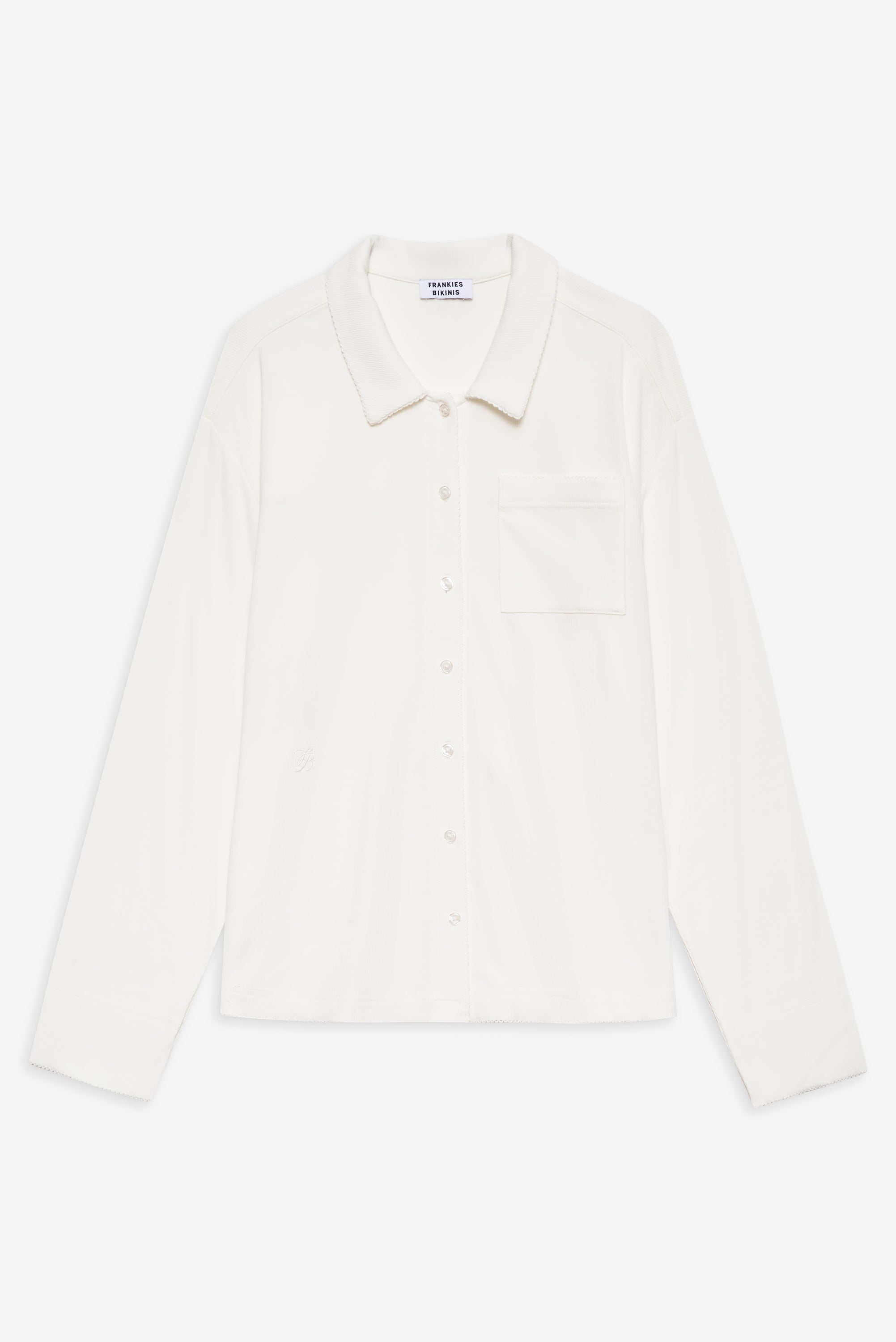 Rory Long Sleeve Sleep Shirt - Seashell