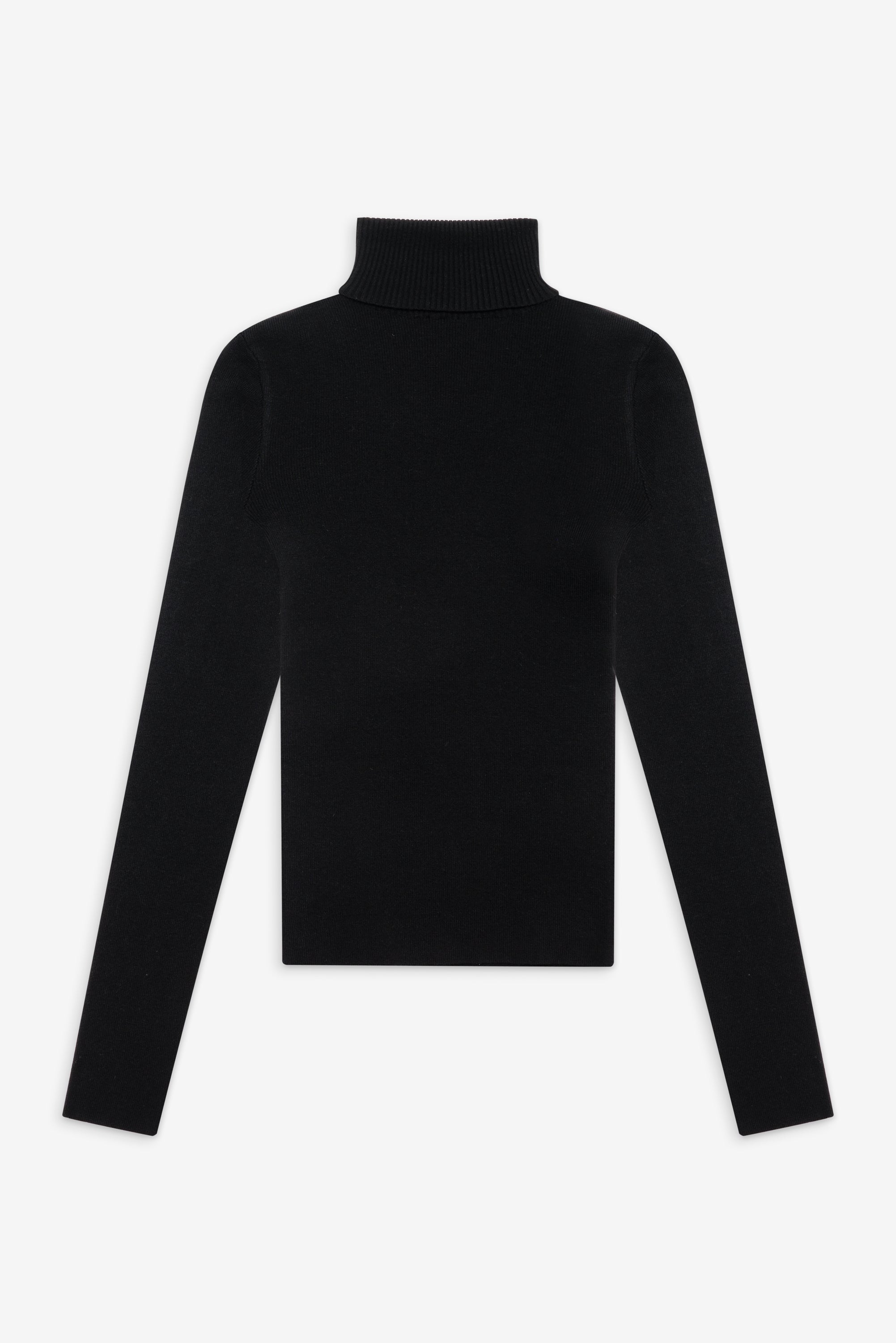 Tucker Knit Sweater - Black