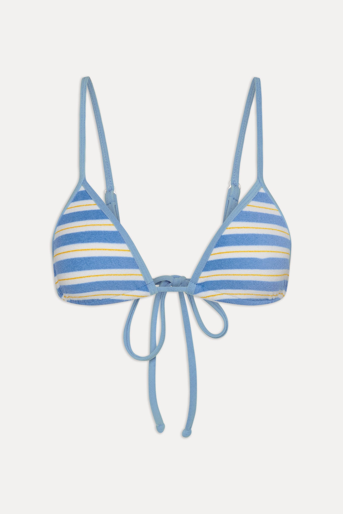 Lumia Striped Triangle Bikini Top - Ashbury Stripe