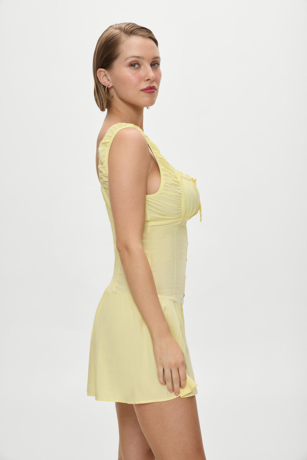 Christa Mini Dress - Sunflower