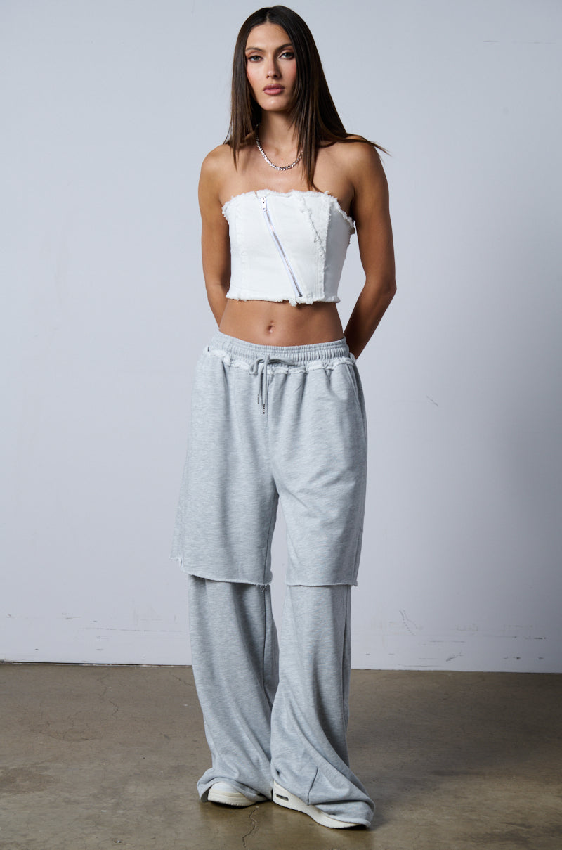 OVER AND OVER WIDE LEG JOGGER