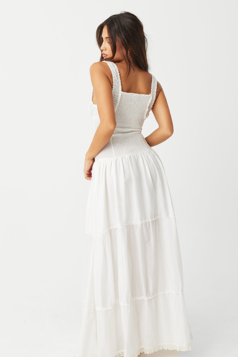 Christabelle Ruffle Maxi Dress - Sunrose