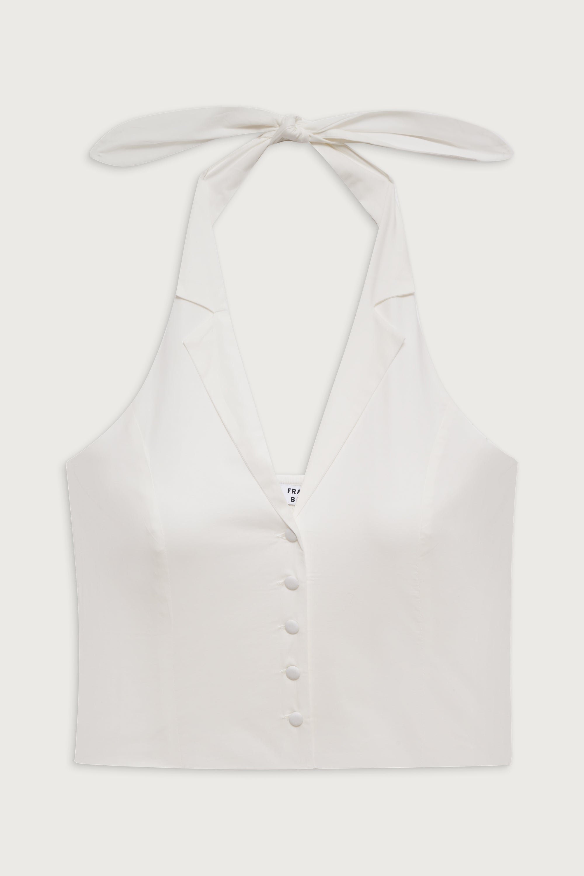 Cottage Halter Top - White