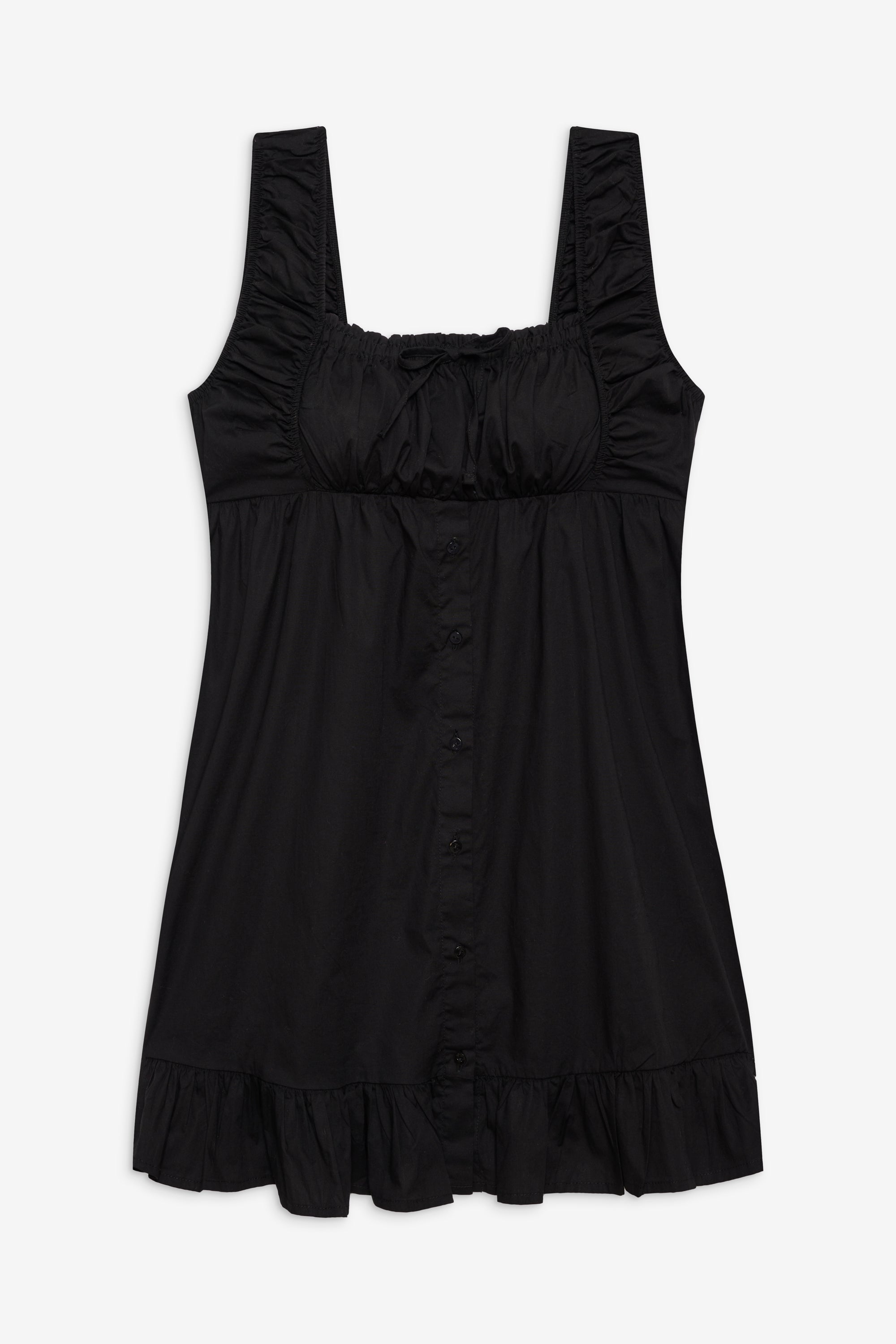 Marilyn Babydoll Dress - Black