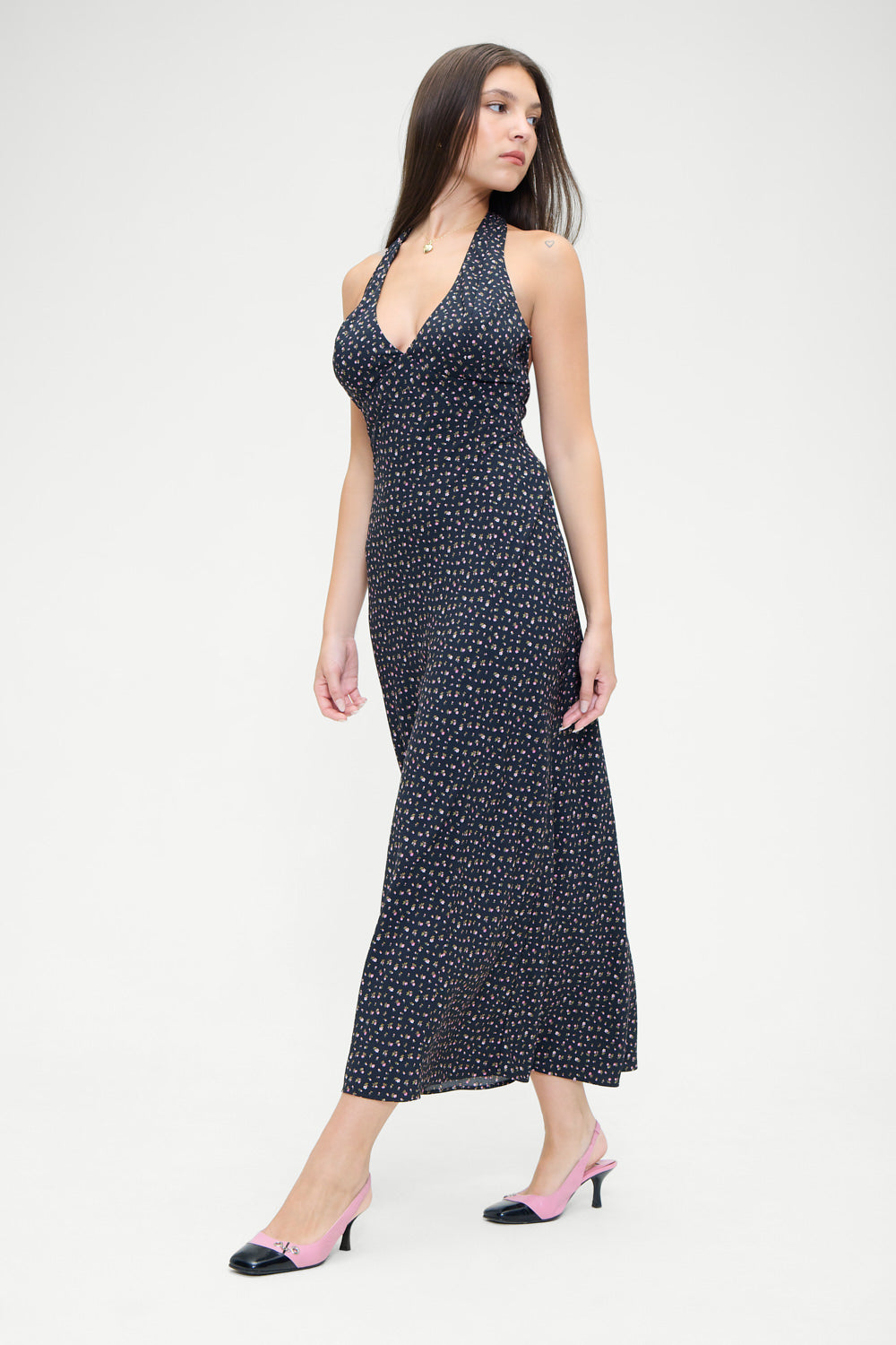 Madeleine Floral Maxi Dress - Midnight Flower