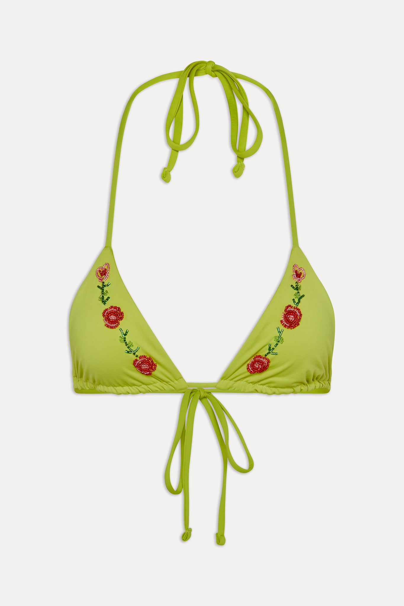 Nick Skimpy Triangle Bikini Top - Lily Pad