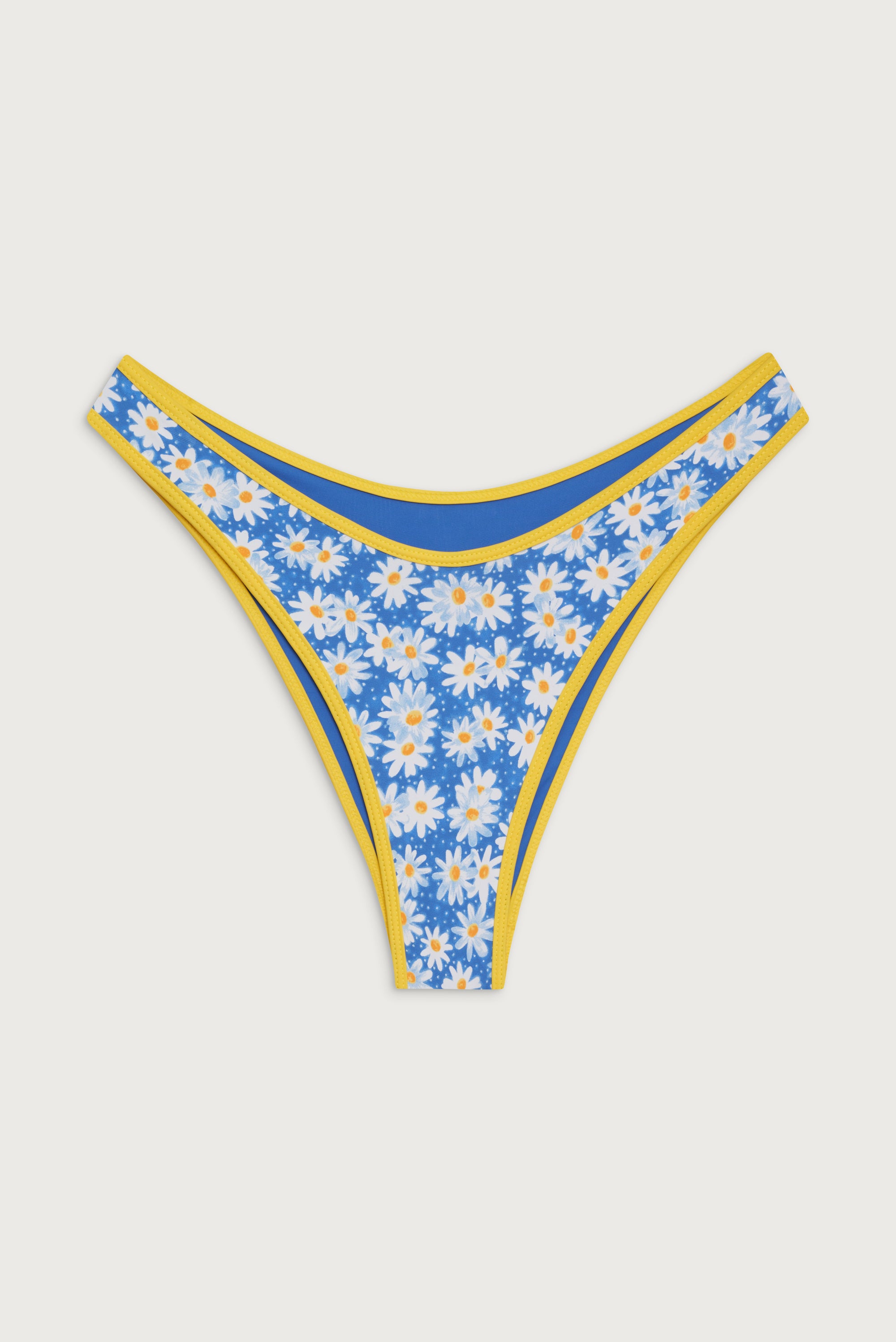 Dove Classic Bikini Bottom - Blue Daisy