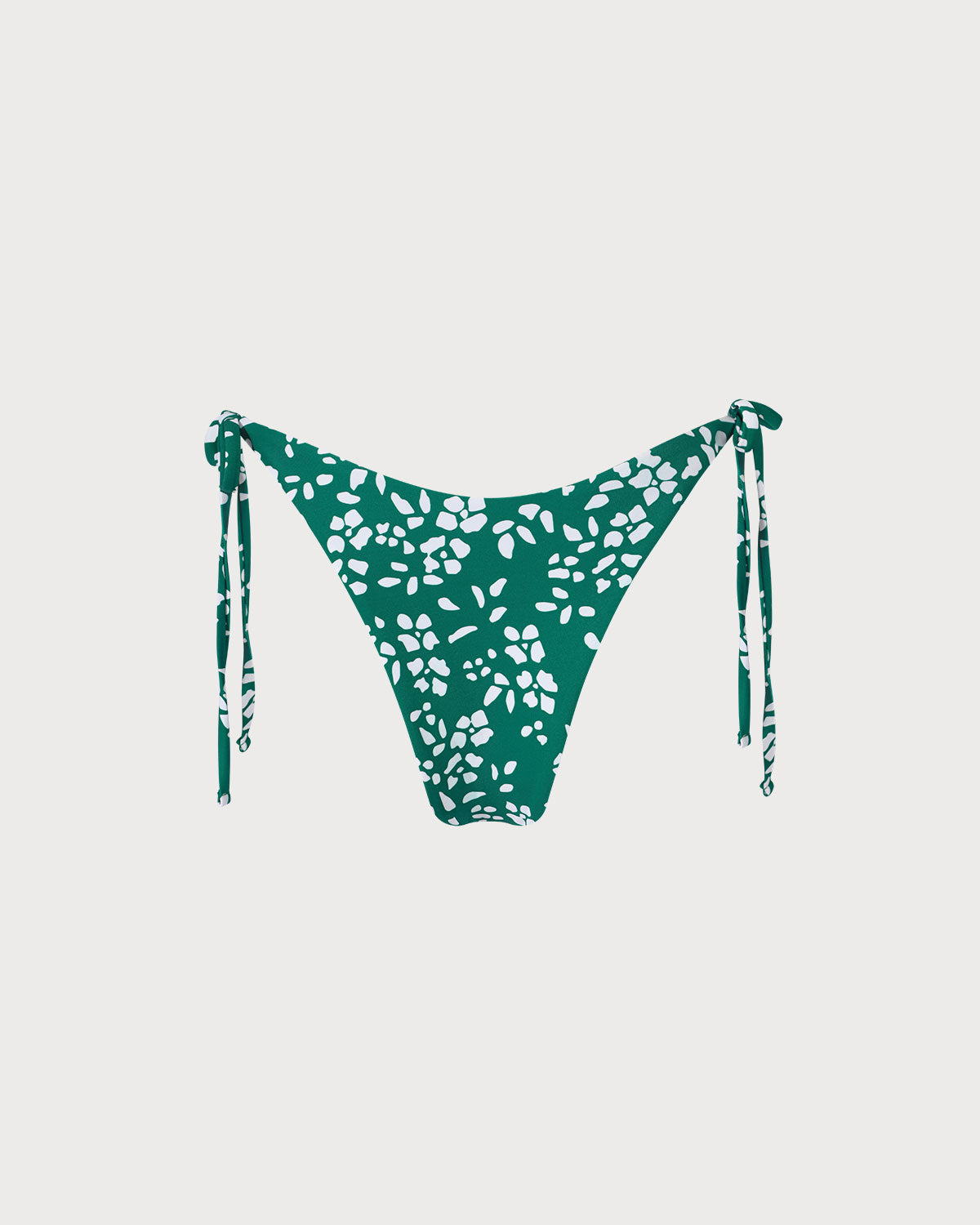 The Green Reversible Floral Tie Bikini Bottom