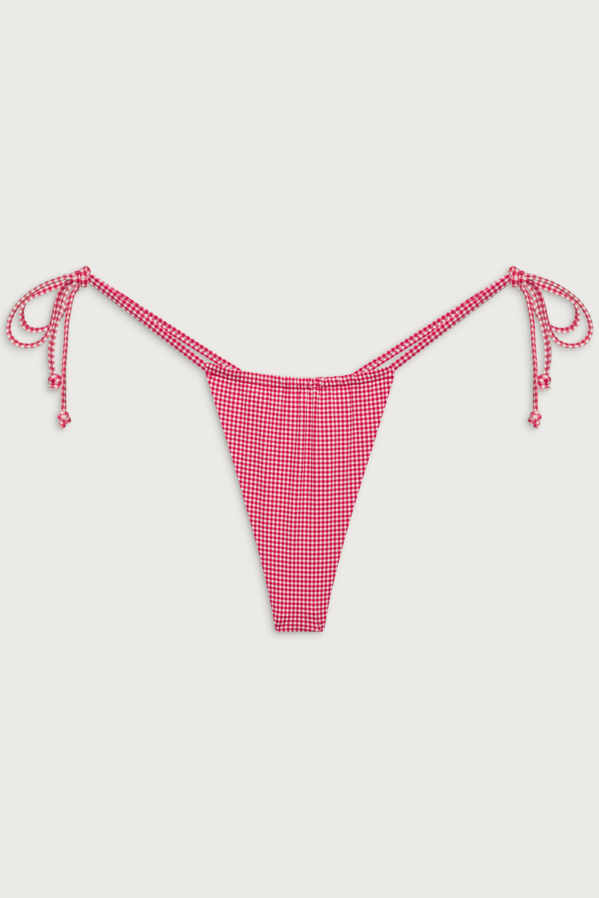 Tia Skimpy Bikini Bottom - Ladybug Gingham