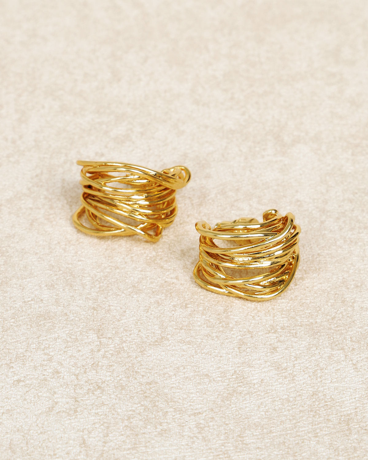 Gold-Plated Earrings